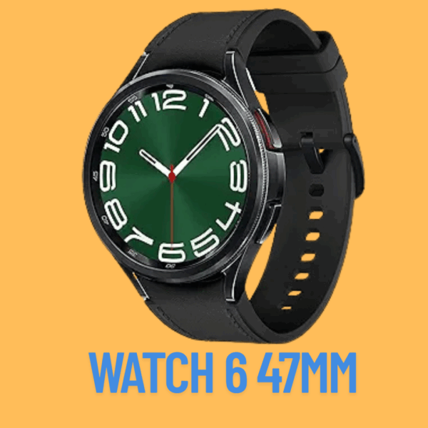 SAMSUNG Galaxy Watch 6 Classic 47mm Bluetooth Smartwatch, Rotating Bezel, Fitness Tracker, Personalized HR Zones